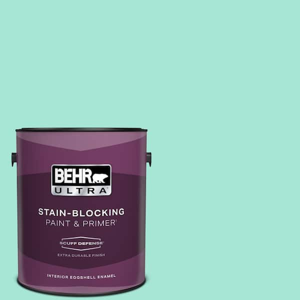 BEHR ULTRA 1 gal. #480A-2 Botanical Tint Extra Durable Eggshell Enamel Interior Paint & Primer