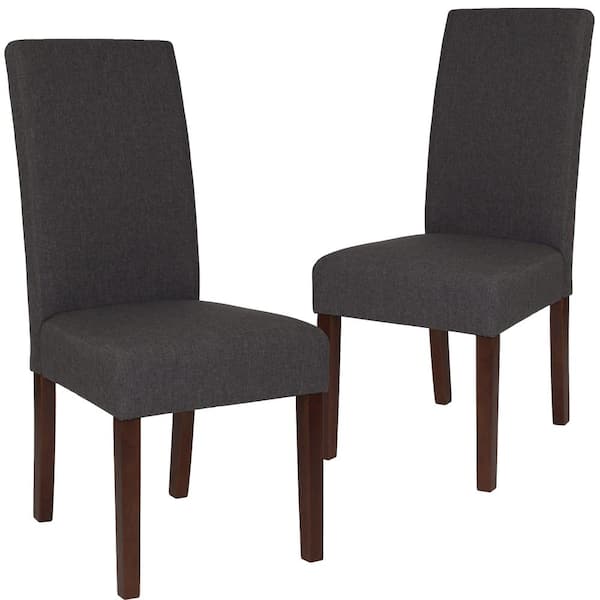 Carnegy Avenue Gray Fabric Dining Chairs (Set of 2)
