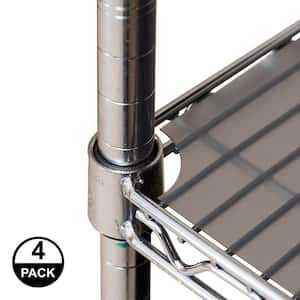 Gorilla Grip Wire Shelf Liner, Heavy Duty Waterproof Shelving Liners For  Metal Rack, Hard Plastic Shelves Prevent Spills In Clos