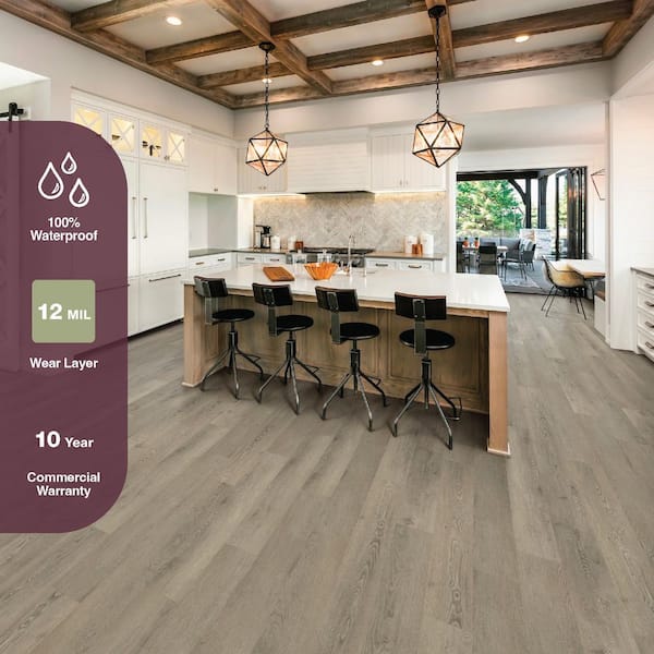 MSI Arbor Cognac 6 in. x 36 in. Matte Porcelain Wood Look Floor