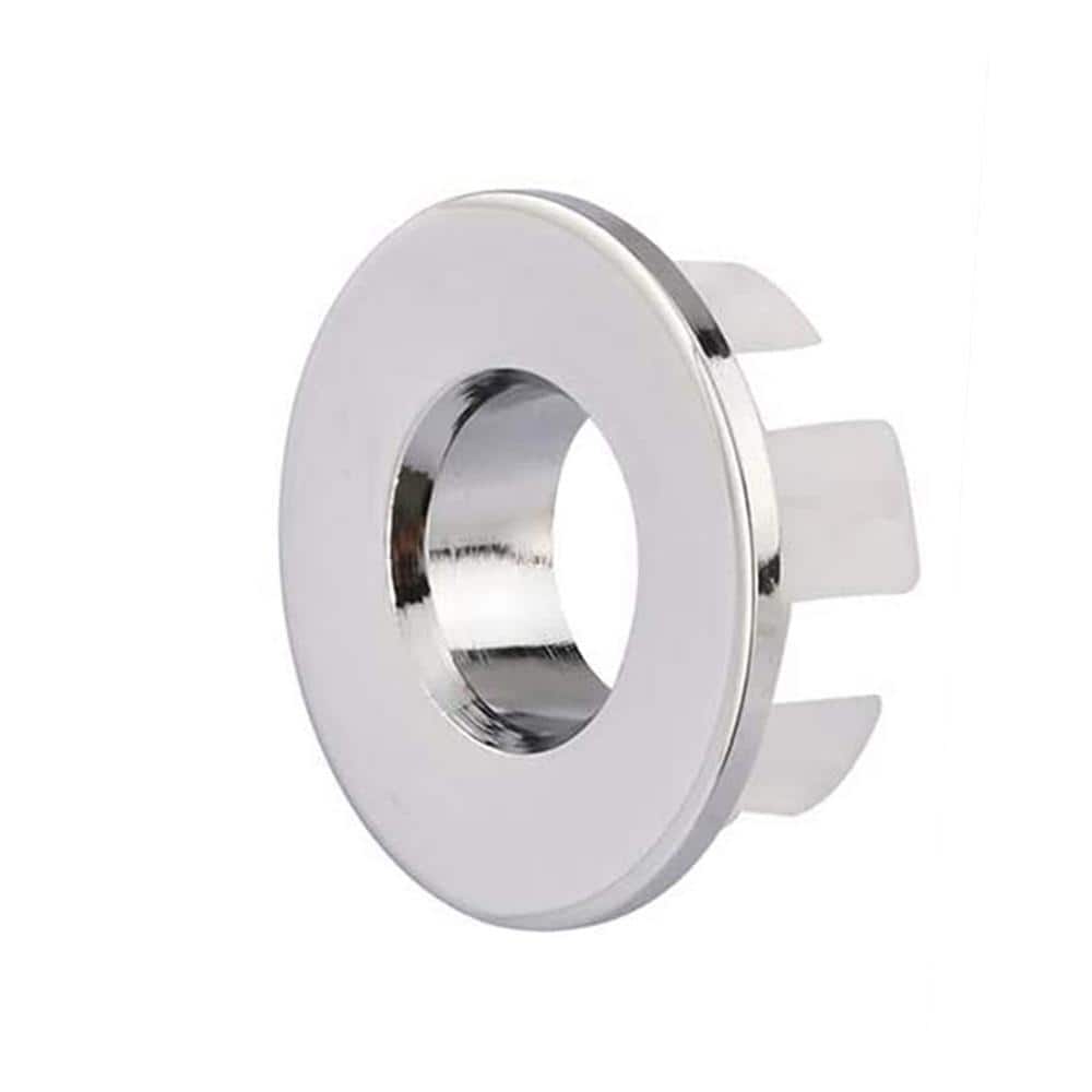 1.22 in. Sink Basin Trim Overflow Cover Brass Insert in Hole Round Caps price history on PriceWatchPro
