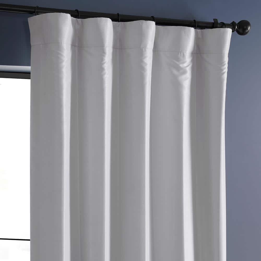 Ice Faux Silk Blackout Curtain Panel 50W x 96L