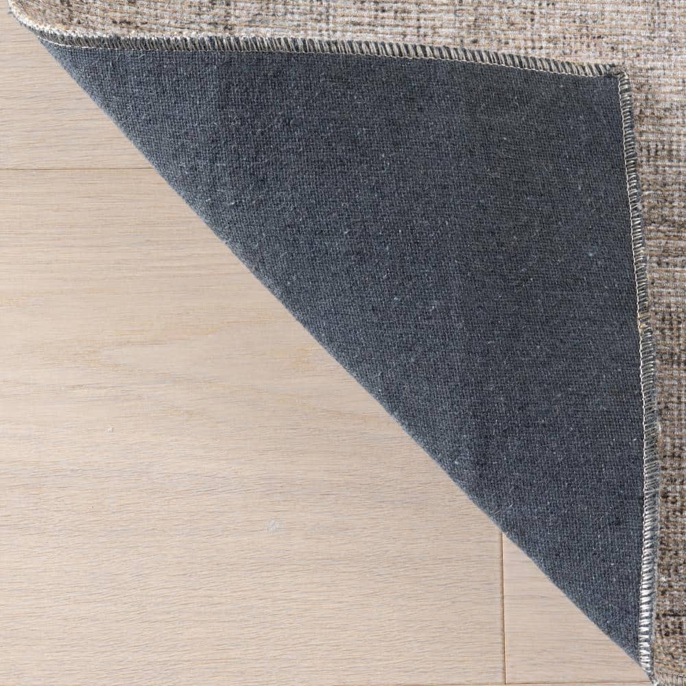 Giorgina Grey Rectangular Synthetic 8' x 10' Area Rug