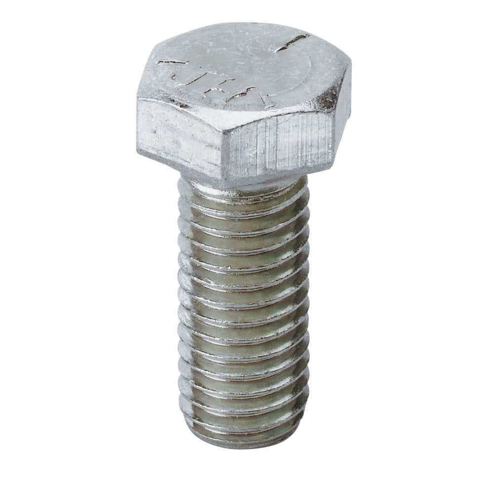 UPC 616013121412 product image for Superstrut 1/2 in. x 15/16 in. Strut Hex Head Bolt - Silver Galvanized (10 Packs | upcitemdb.com