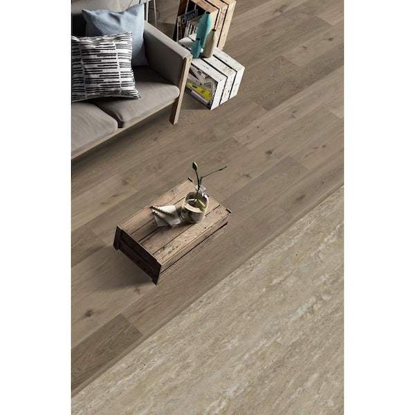 Waterproof Rigid Core T-Molding in the color Elevation 0.23 in. T x 1.77 in. W x 94 in. L