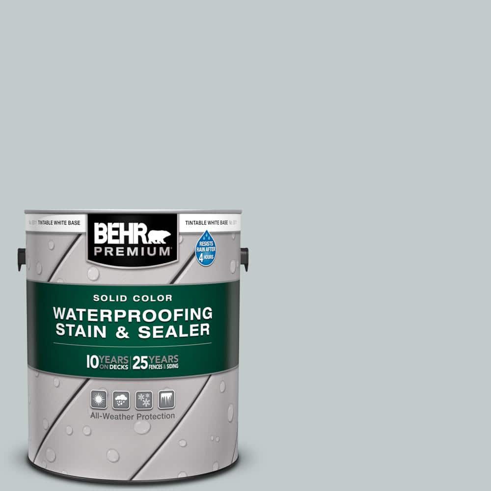 BEHR PREMIUM 1 gal. 730E3 River Rock Solid Color Waterproofing