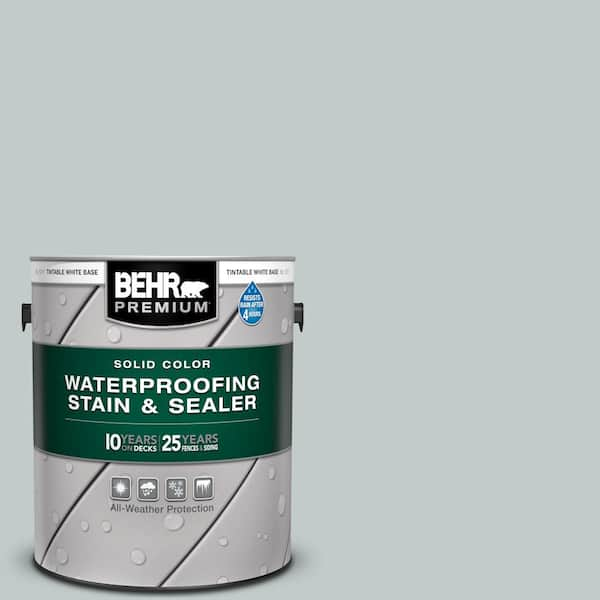 Reviews for BEHR PREMIUM 1 gal. #600F-6 Atlantic Blue Solid Color  Waterproofing Exterior Wood Stain and Sealer