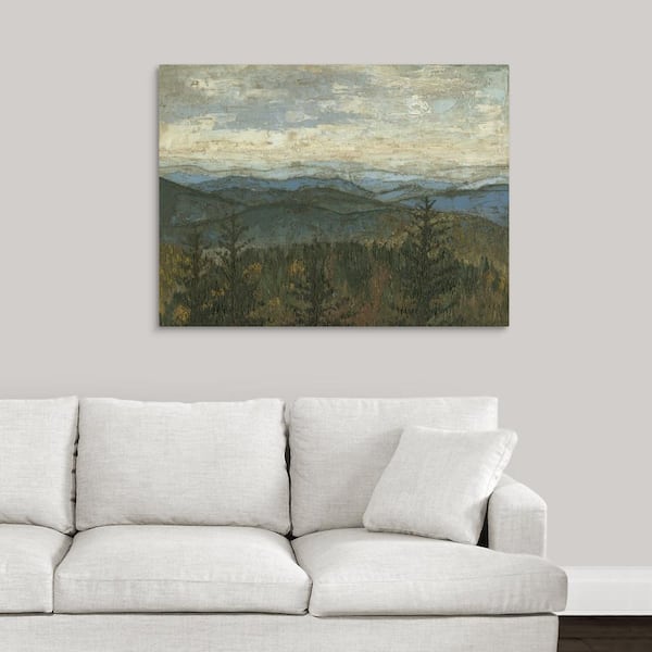 GreatBigCanvas "Blue Ridge View II" by Megan Meagher Canvas Wall Art