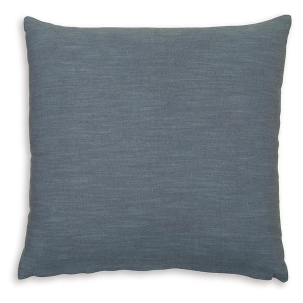 Signature DESIGN BY ASHLEY Thaneville Blue Solid Polyester 22 in. L x 22 in. W Pillow