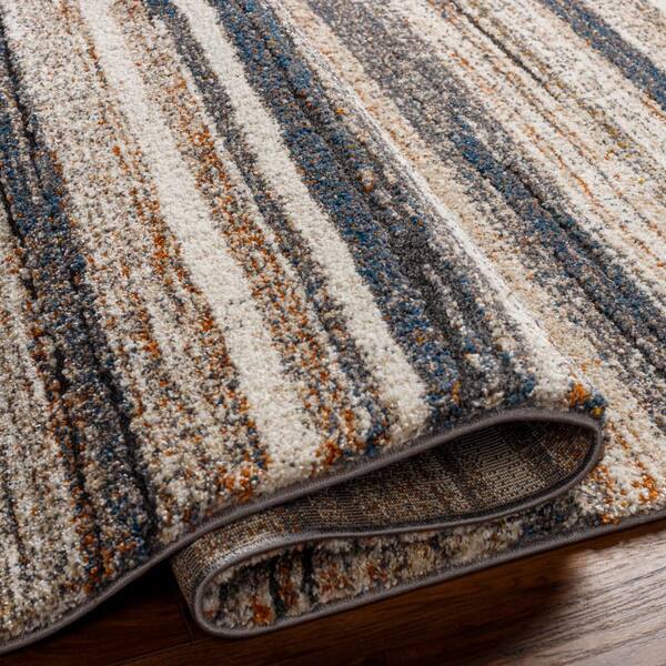 Artistic Weavers Arnav Blue 4 ft. x 6 ft. Stripe Indoor Area Rug  S00161067660 - The Home Depot