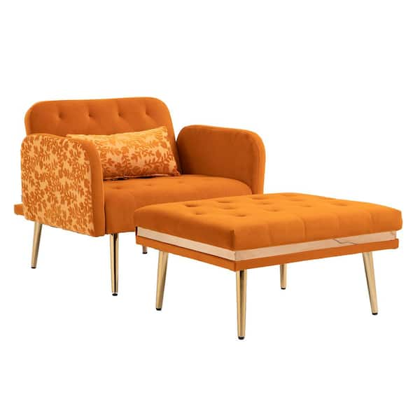 Orange chairs for online sale