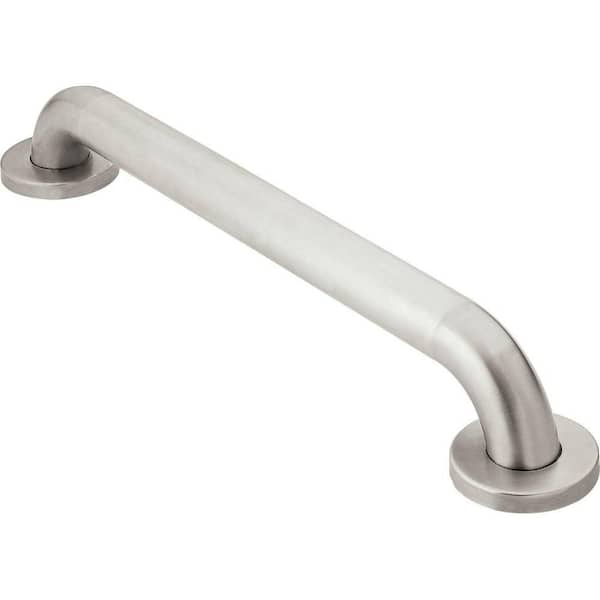 30 in. Stainless Steel Bathroom Grab Bar with Peened Textured Slip-Resistant Grip for Handicapped or Elderly