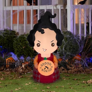 3.5 ft. H x 1.5 ft in. W x 2 ft. L Halloween Airblown Inflatable-Hocus Pocus Mary-SM-Disney