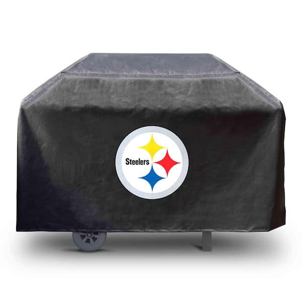 NFL-Pittsburgh Steelers Rectangular Black Grill Cover - 68 in. x 21 in. x 35 in.
