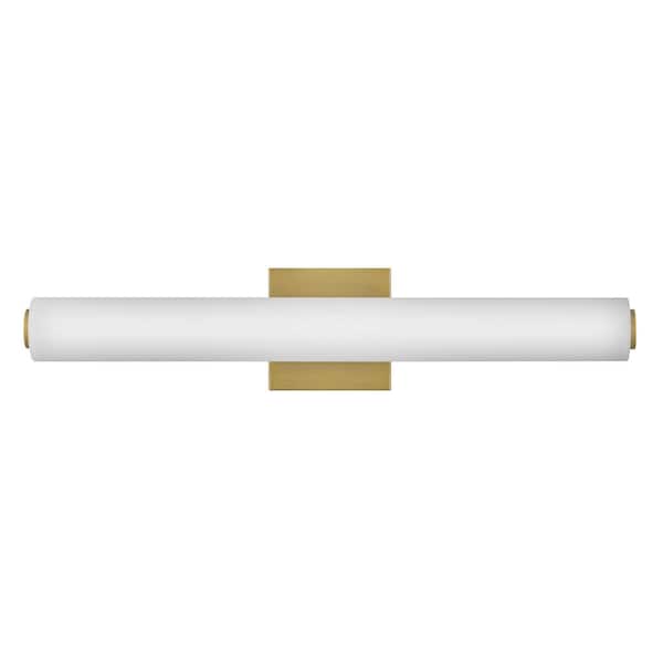 Marti 35.00-Watt Integrated Led Lacquered Brass Integrated Led Bath Light