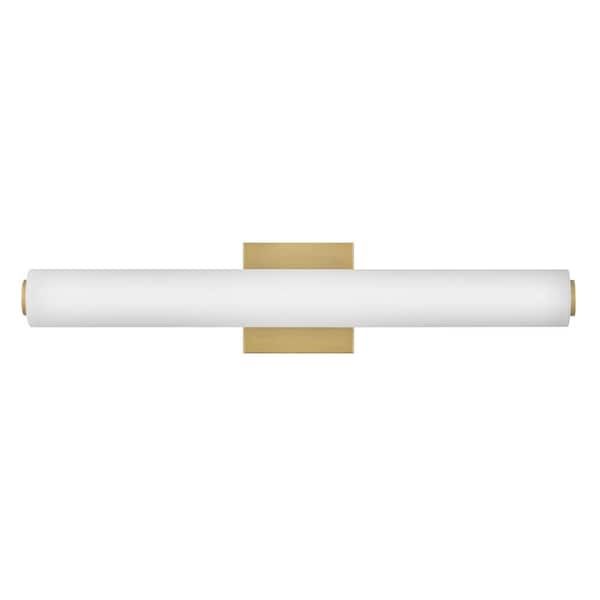 Marti 35.00-Watt Integrated Led Lacquered Brass Integrated Led Bath Light