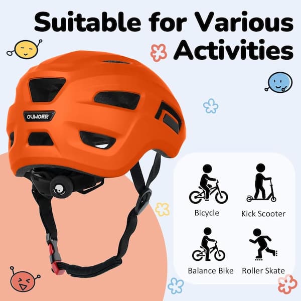Toddler/Kids Bike Helmet, Adjustable and Multi-Sport, from Infant to  Schoolchild B0DDKLZY46 - The Home Depot