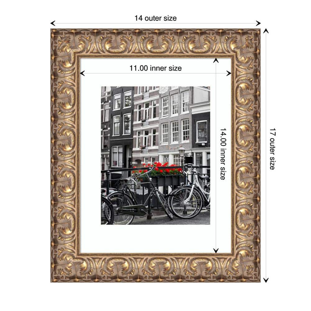 Florentine Gold Ornate Wood Wall Picture Frame