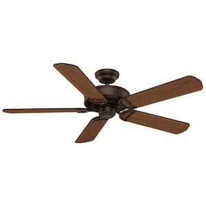 Panama 54 in. Brushed Cocoa Indoor Ceiling Fan For Bedrooms