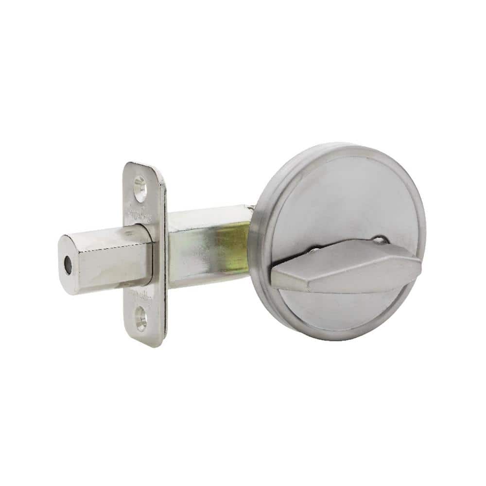One Sided 1/2 Bore Satin Stainless Deadbolt price history on PriceWatchPro