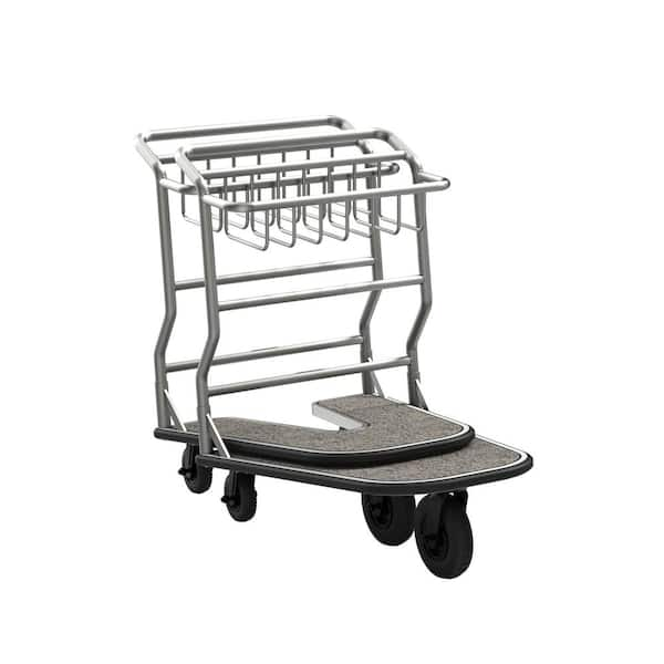 Metal luggage cart online