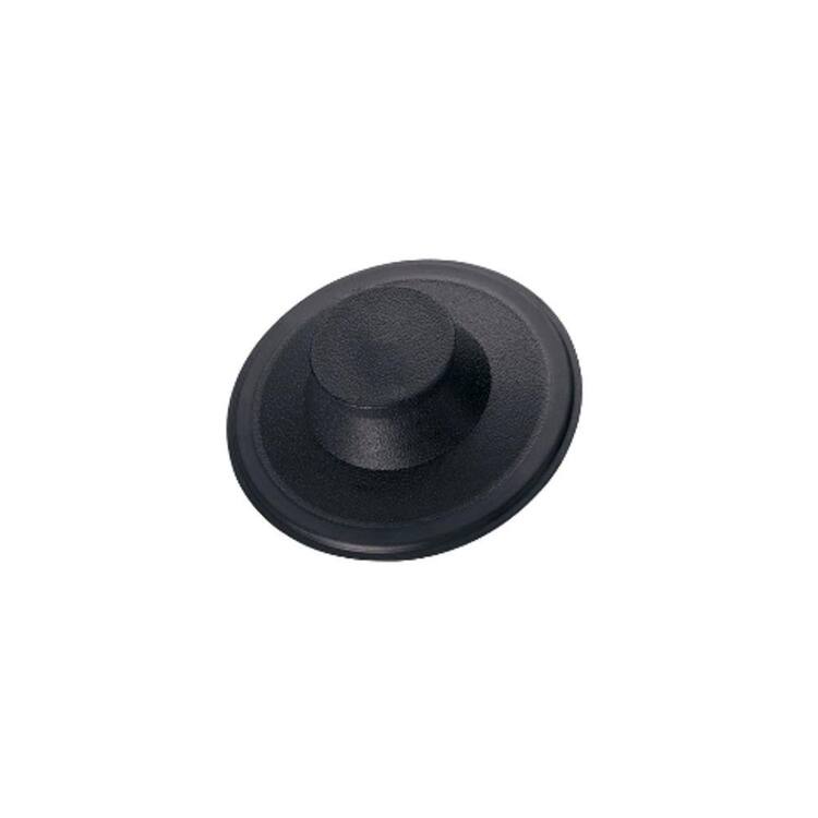InSinkErator Plastic Kitchen Sink Stopper in Gloss Black for InSinkErator Garbage Disposal