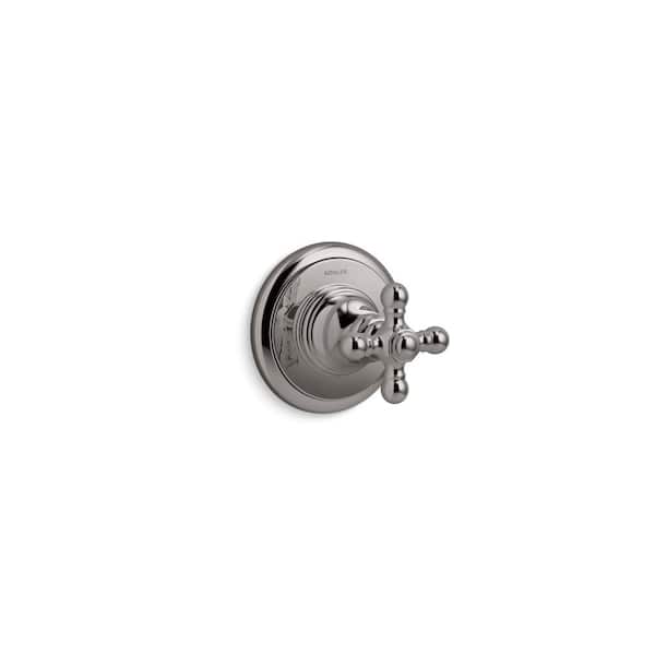 KOHLER Artifacts Mastershower Transfer Valve Trim With Cross Handle in Vibrant Titanium