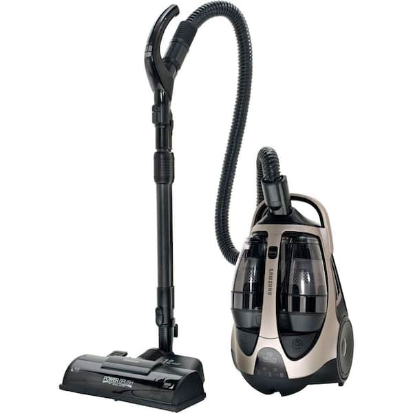 Samsung Super MultiChamber Canister Vacuum System with 15 in. PowerBrush and Mini Turbo Brush in Champagne