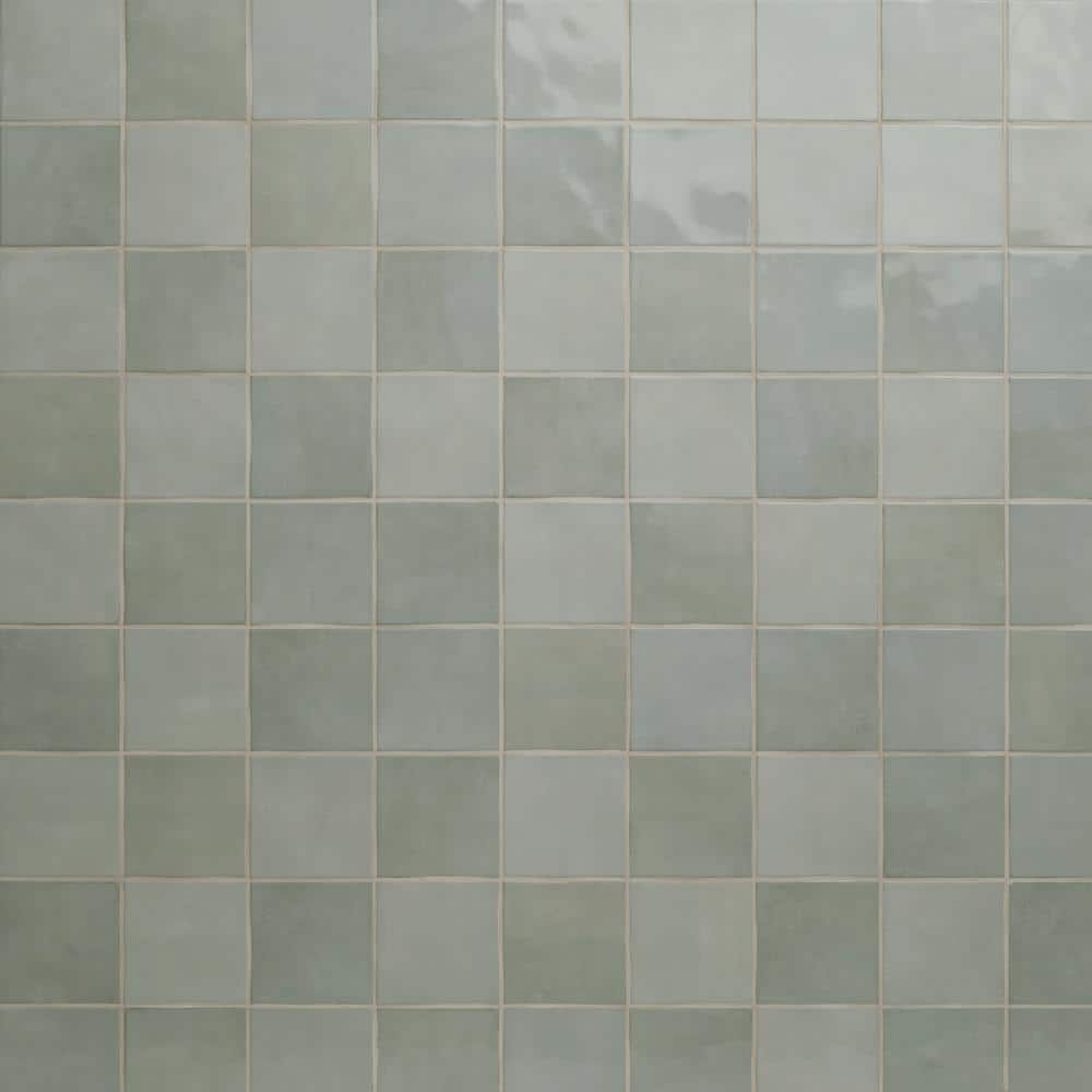 MSI Lakeview Jade 5 in. x 5 in. Glossy Ceramic Wall Tile