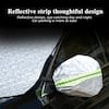 Shatex 59 in. x 47 in. Car windshield snow cover with rear view mirror cover  WSC5947S - The Home Depot