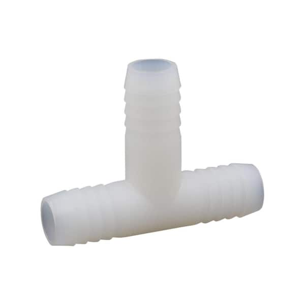 3/8 x 1/4 Push to Connect Tee Fittings, T Shape Reducing Water Line Fitting for RO Water System, White | Harfington