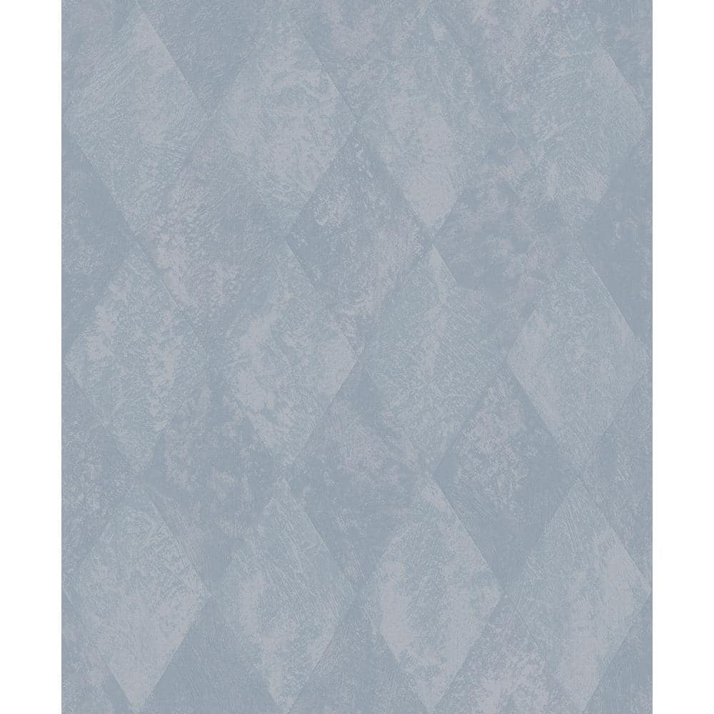 Ambiance Blue Metallic Textured Harlequin Vinyl Non-Pasted Wallpaper (Cover