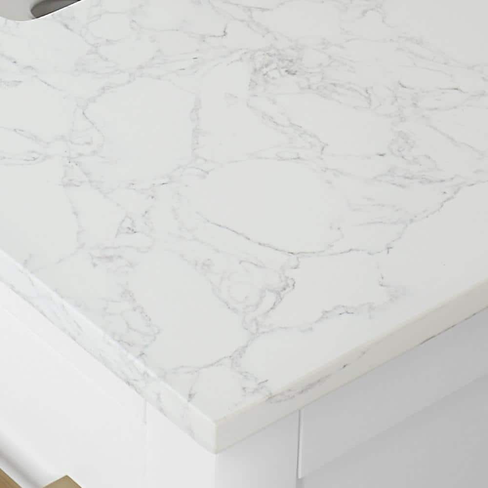 Gavino 42" White Wood Vanity with Composite Stone Top