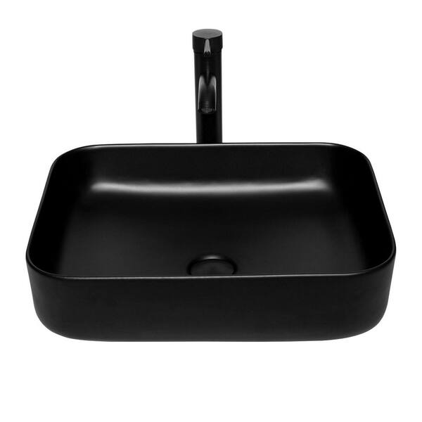 Puluomis 28 in. W x 19 in. D x 16 in. H Single Sink Bath