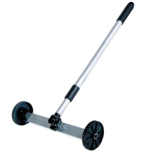 Empire 11.5 in. Black and Silver Adjustable Magnetic Clean Sweep