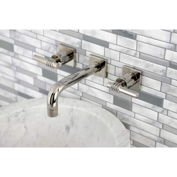 Hudson Reed Tec Crosshead Wall Mounted Basin Mixer Tap - Brushed Brass Co 1 2 - View #7