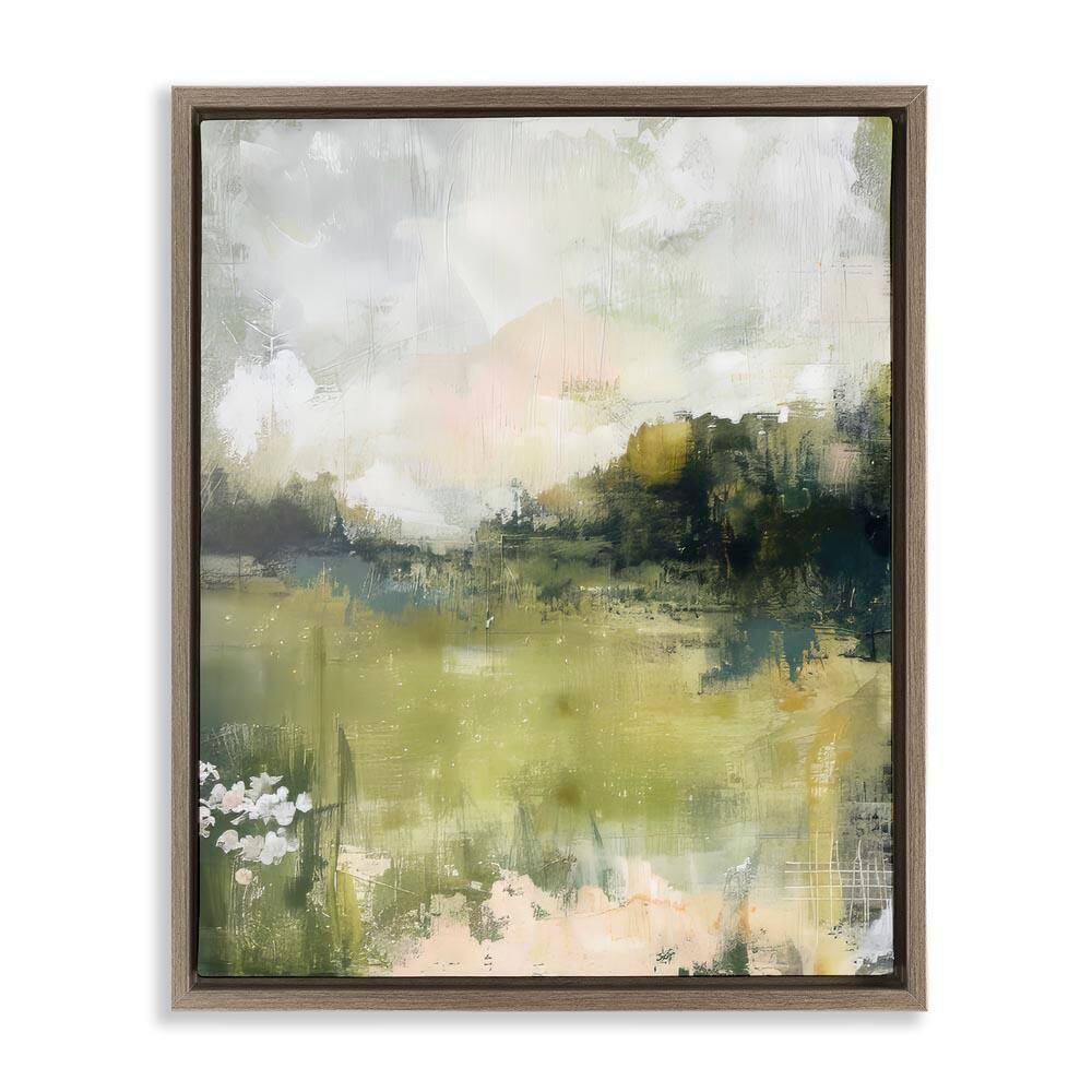 Scenic Faded Atmosphere by Irena Orlov Brown Floater Frame Nature Graphic Art Print 31 in. x 25 in. price history on PriceWatchPro