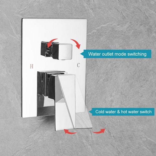 Road Shower Cantilevered Mounting Brackets (pair of 2)