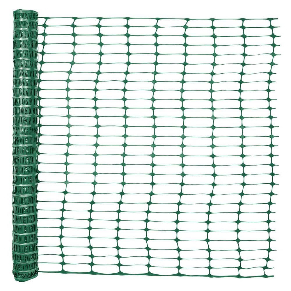 4 ft. x 100 ft. Green Outdoor Safety Fence, Plastic Fencing Roll for Construction Fencing Pet Fencing and Event Fencing price history on PriceWatchPro