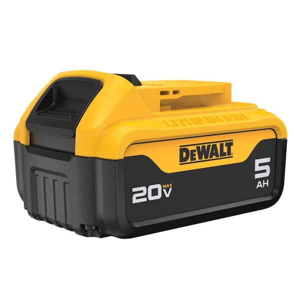 Dewalt 18v 5 amp battery sale