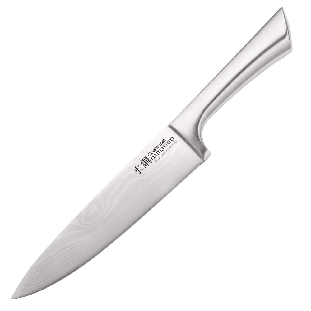 DAMASHIRO 8 in. Stainless Steel Full Tang Chef's Knife