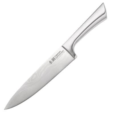 Cuisine::pro iD3 BLACK SAMURAI 5 in. Stainless Steel Full Tang Chef's Knife  1034433 - The Home Depot