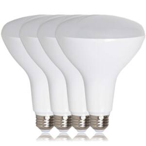 75-Watt Equivalent BR40 Energy Star and Dimmable LED Light Bulb in Warm White (2700K) (4-Pack)