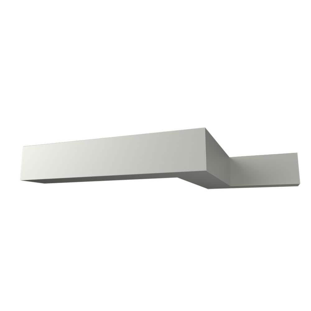 Colleen 6 in. x 96 in. Unfinished Polyurethane Crown Moulding