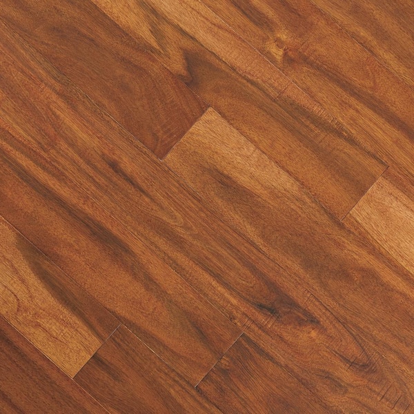 HOMELEGEND Bronze Acacia 3/8 in. T x 4.9 in. W Click-Lock Hand Scraped Engineered Hardwood Flooring (25.8 sq.ft./case)