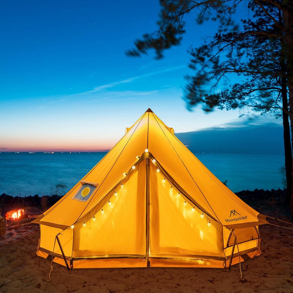 9.8 ft. x 9.8 ft. x 8 ft. Oxford outdoor tent waterproof tent with cooling 