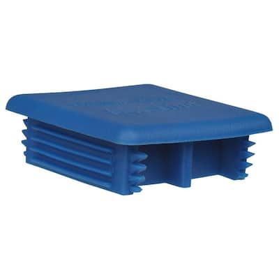12-Gauge Blue Strut End Cap for A Series Channel (2-Pack) (SECA-B2-20)