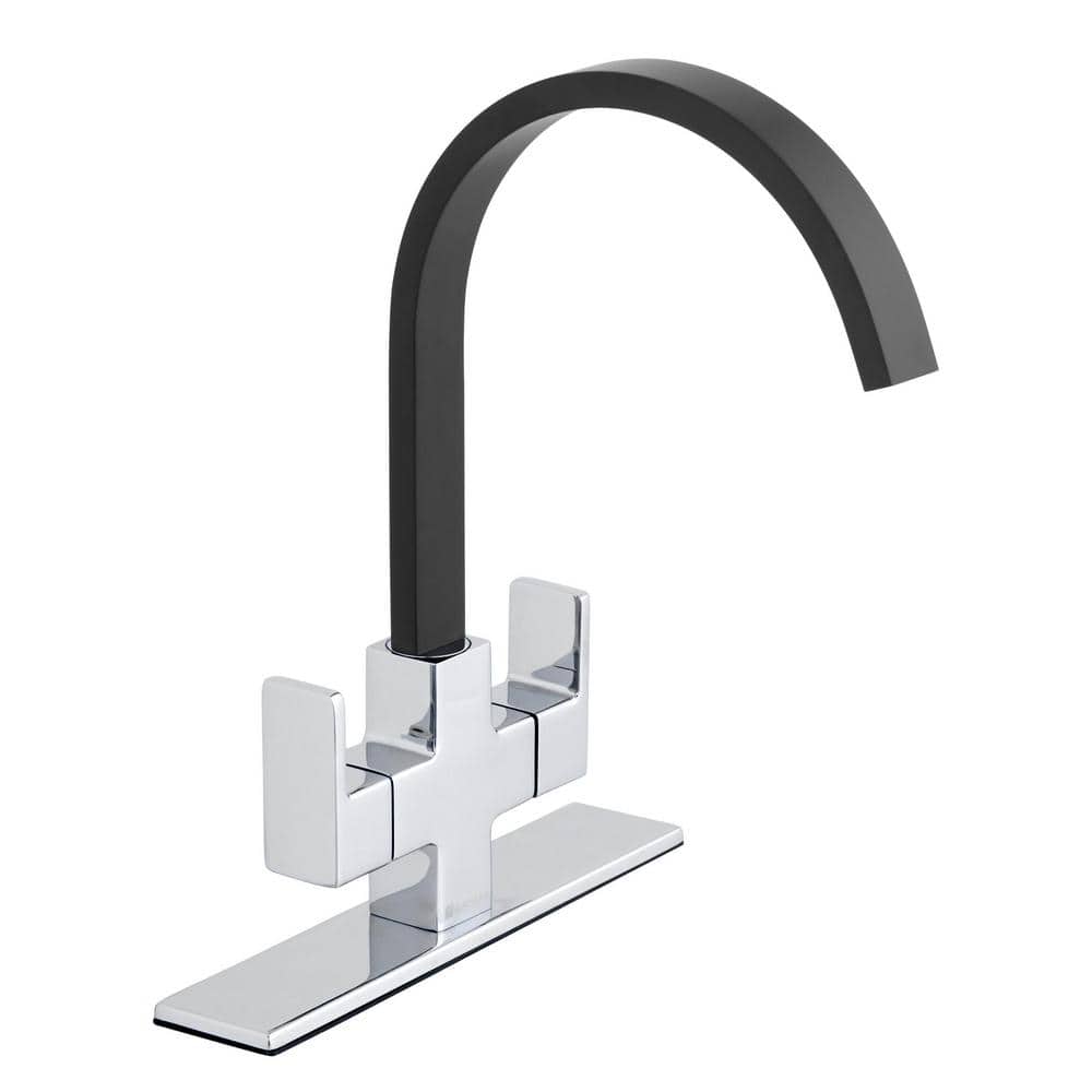 Glacier Bay Farrington Contemporary DoubleHandle HighArc Standard