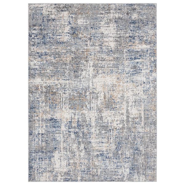 Austin Elegance Blue 7 ft. 10 in. x 10 ft. 6 in. Area Rug
