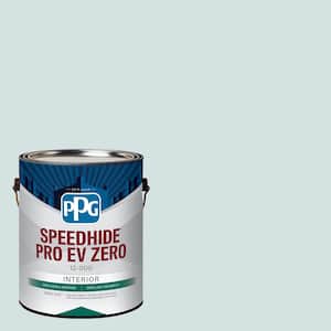 Speedhide Pro EV Zero 1 gal. PPG1148-1 Meadowsweet Mist Flat Interior Paint